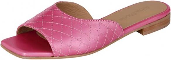 Alba moda Muiltje van geitennappa Roze