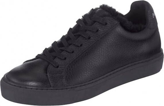 Alba moda Sneaker met afneembaar beleg van imitatiebont Zwart