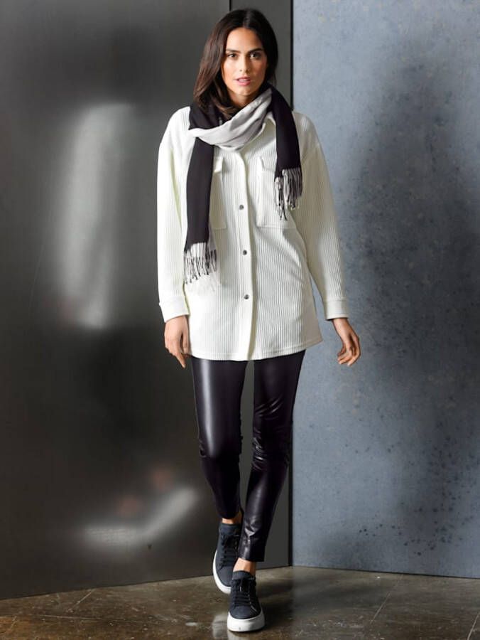 Alba moda Sneaker met extralight plateauzool Zwart