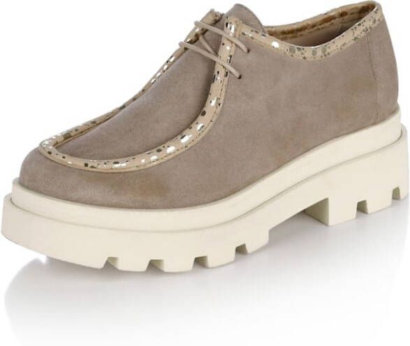 Alba moda Veterschoen Beige