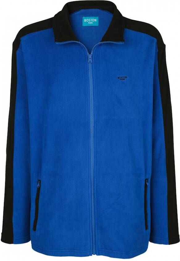 Boston Park Fleece vest van sneldrogend materiaal Royal blue