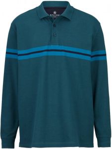 Boston Park Poloshirt van zuiver katoen Petrol