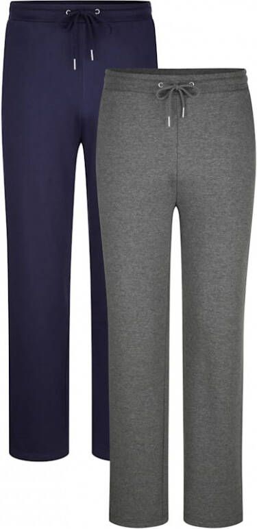 G Gregory Joggingbroeken per 2 stuks met sportieve details Marine Antraciet