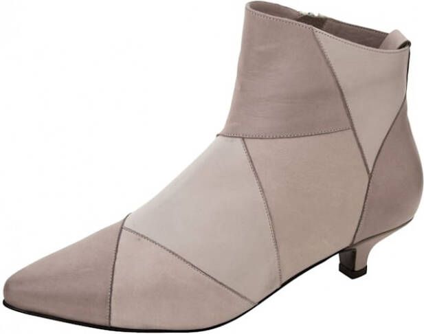 Gemini Ankle boot in een mooie kleurencombinatie Taupe Beige