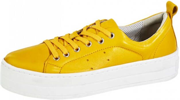 Liva Loop Sneaker in supermodieuze look Geel