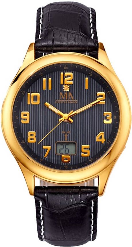Meister Anker Radiografisch herenhorloge Zwart