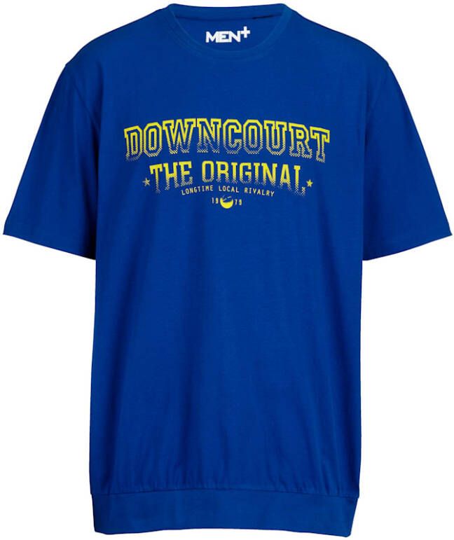 Men plus T-shirt Met speciale pasvorm Royal blue