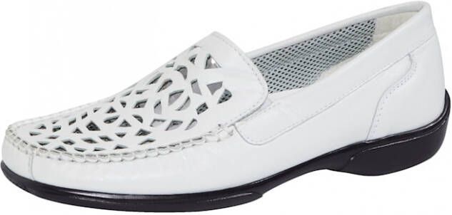 Naturläufer Mocassin met zomerse openingen Wit