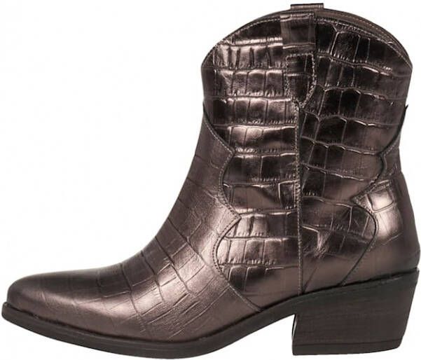 REKEN MAAR Cowboy boot Bronskleur