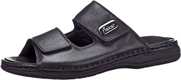 Rieker Slippers zomerschoen slippers klittenbandschoen met twee klittenbandsluitingen - Foto 9