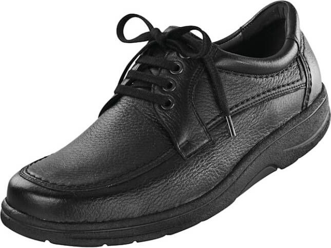 Ströber Veterschoen van fijn zacht hertenleer Zwart