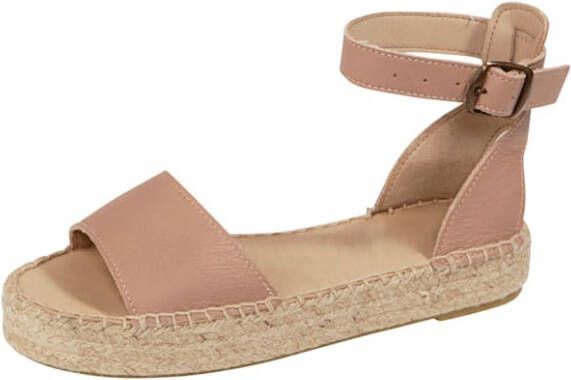 Studio W Sandaaltje in trendy espadrillestijl Nude