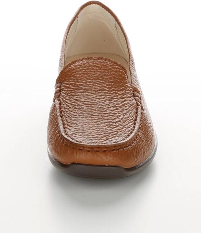 Waldläufer Mocassin van hertenleer Cognac