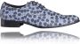 Lureaux Bandeja Kleurrijke Schoenen Voor Heren Veterschoenen Met Print - Thumbnail 2