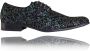 Lureaux Black Fusion Kleurrijke Schoenen Voor Heren Veterschoenen Met Print - Thumbnail 2