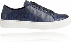 Lureaux Blue Heaven Sneakers Handgemaakte Nette Schoenen Voor