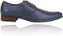 Lureaux Blue Spectrum Kleurrijke Schoenen Voor Heren Veterschoenen Met Print - Thumbnail 2