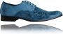 Lureaux Blueazy Kleurrijke Schoenen Voor Heren Veterschoenen Met Print - Thumbnail 2