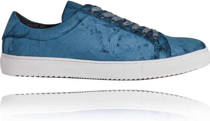 Lureaux Blueazy Sneakers Handgemaakte Nette Schoenen Voor Heren