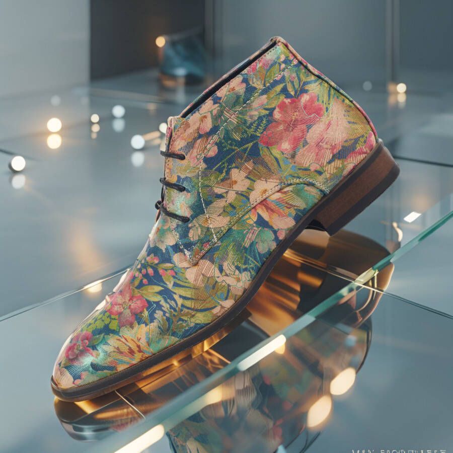 Lureaux Botanical Dream High Handgemaakte Nette Schoenen Voor Heren