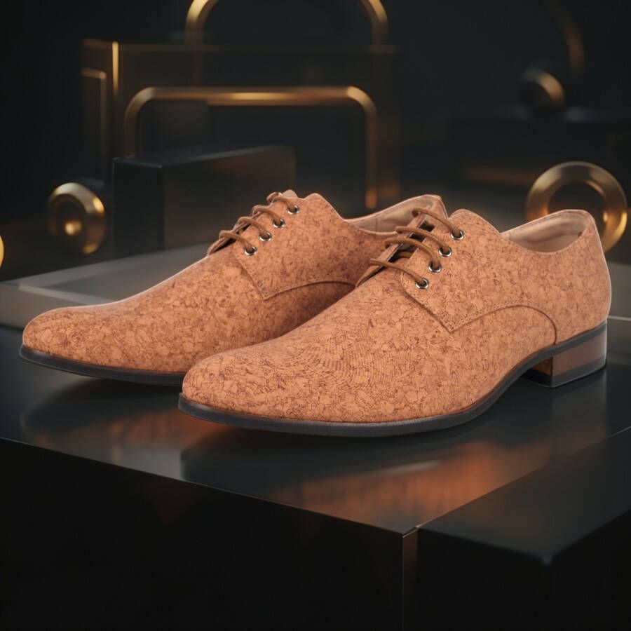 Lureaux Cork . PRE-ORDER (MTO) Handgemaakte Nette Schoenen Voor Heren