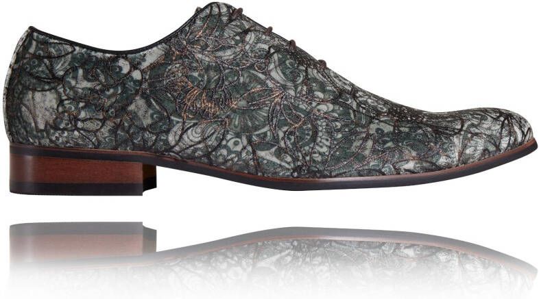 Lureaux Green Mystery Handgemaakte Nette Schoenen Voor Heren