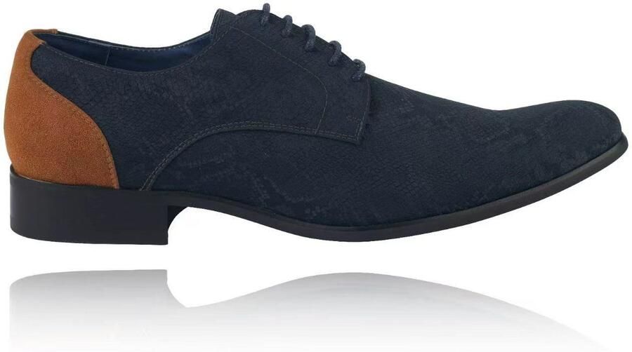 Lureaux Midnight Rise Handgemaakte Nette Schoenen Voor Heren