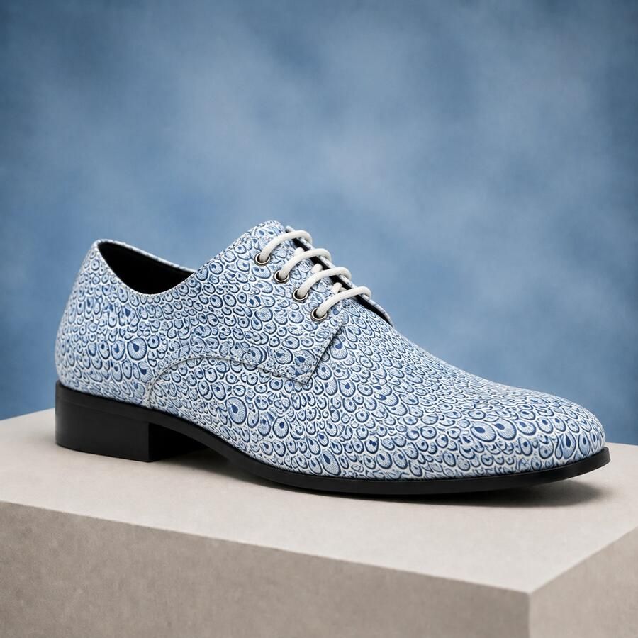 Lureaux Ocean Drop MADE-TO-ORDER Handgemaakte Nette Schoenen Voor Heren