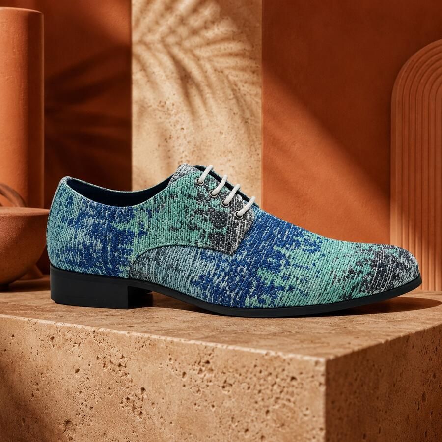 Lureaux Riviera Weave Handgemaakte Nette Schoenen Voor Heren