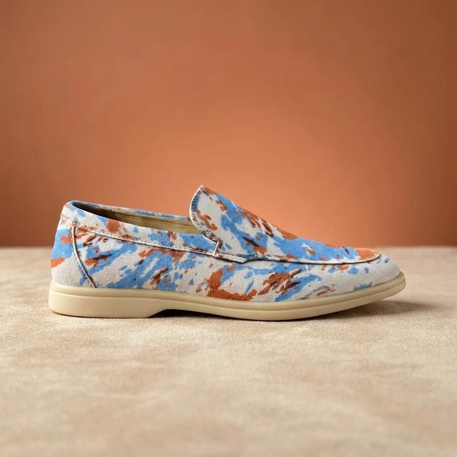 Lureaux Rodeo Dakota Loafer Handgemaakte Nette Schoenen Voor Heren