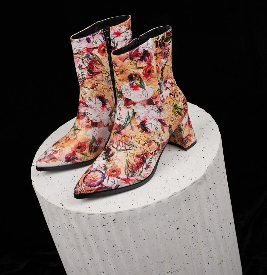 Lureaux Royal Bloom Boot Handgemaakte Nette Schoenen Voor Heren