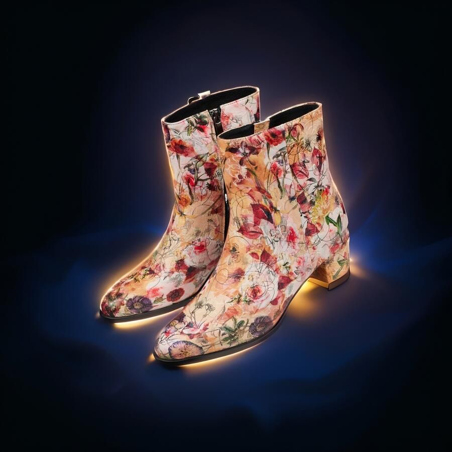 Lureaux Royal Bloom Lady Boot Handgemaakte Nette Schoenen Voor Heren