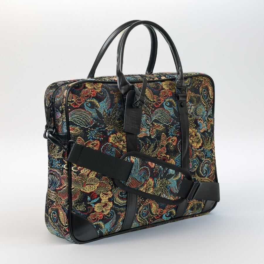 Lureaux Shiny Shadow Laptop Bag Handgemaakte Nette Schoenen Voor Heren