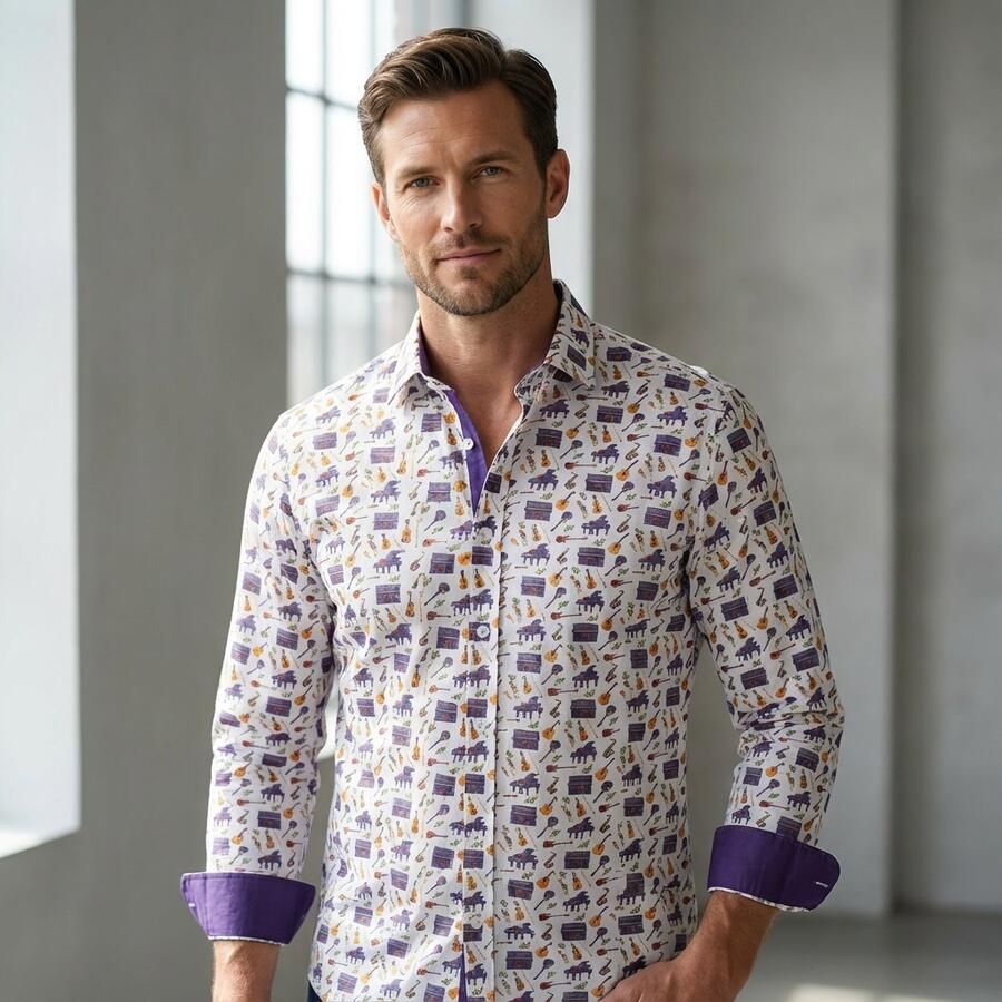 Lureaux The Composer Overhemd XL Handgemaakte Nette Schoenen Voor Heren