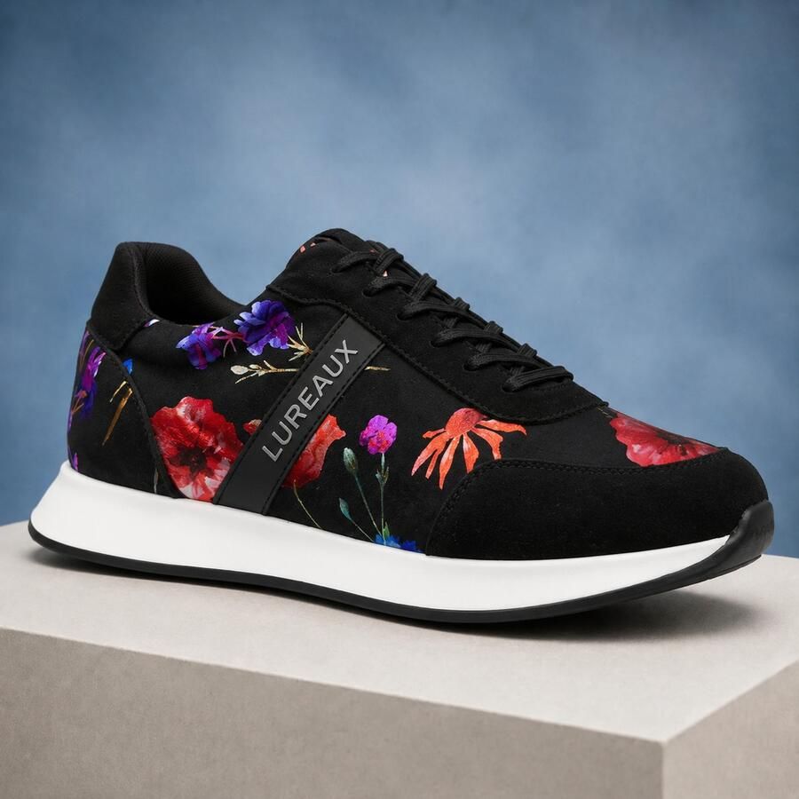 Lureaux Velour Flora Runner Handgemaakte Nette Schoenen Voor Heren