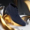 Lureaux Vittorio Blue High Handgemaakte Nette Schoenen Voor Heren - Blauw
