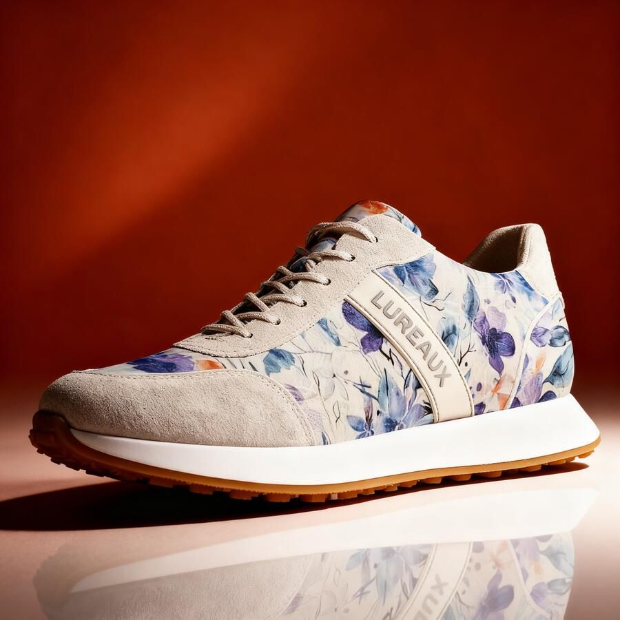 Lureaux Whispering Blossom Runners Handgemaakte Nette Schoenen Voor Heren