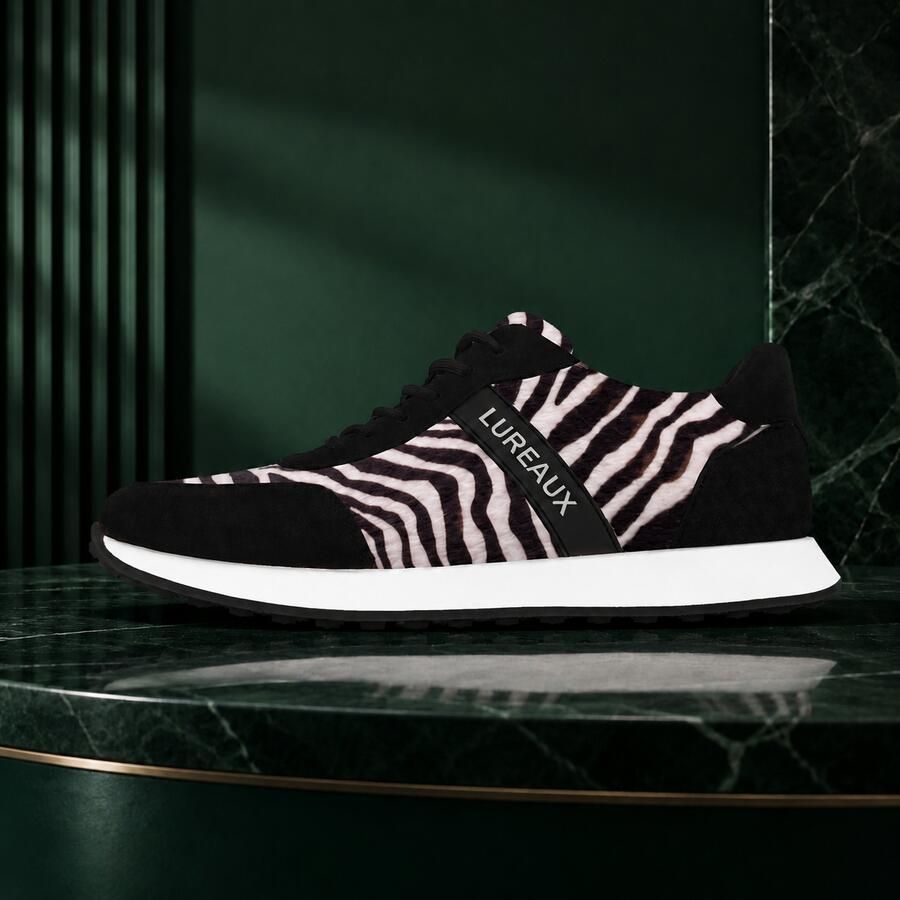 Lureaux Zebra Signature Runners Handgemaakte Nette Schoenen Voor Heren