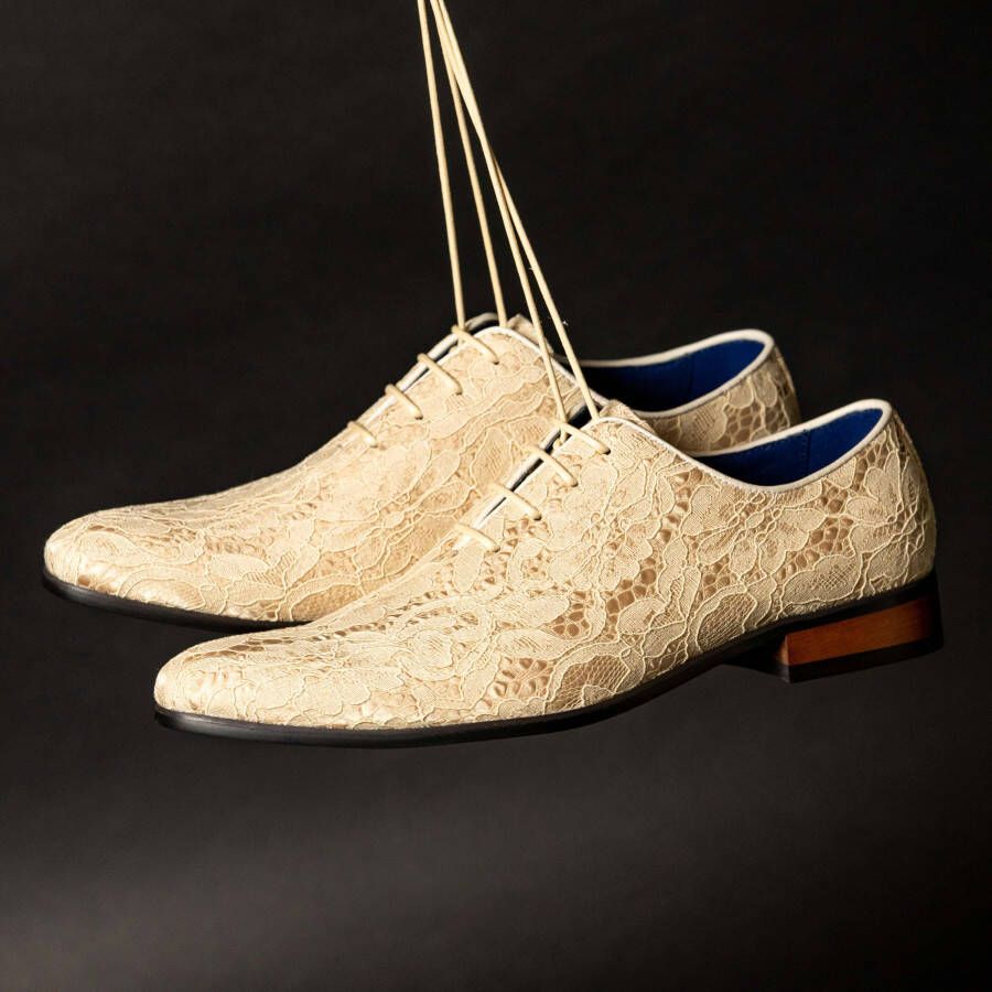 Lureaux Magic Wonder Kleurrijke Schoenen Voor Heren Veterschoenen Met Print