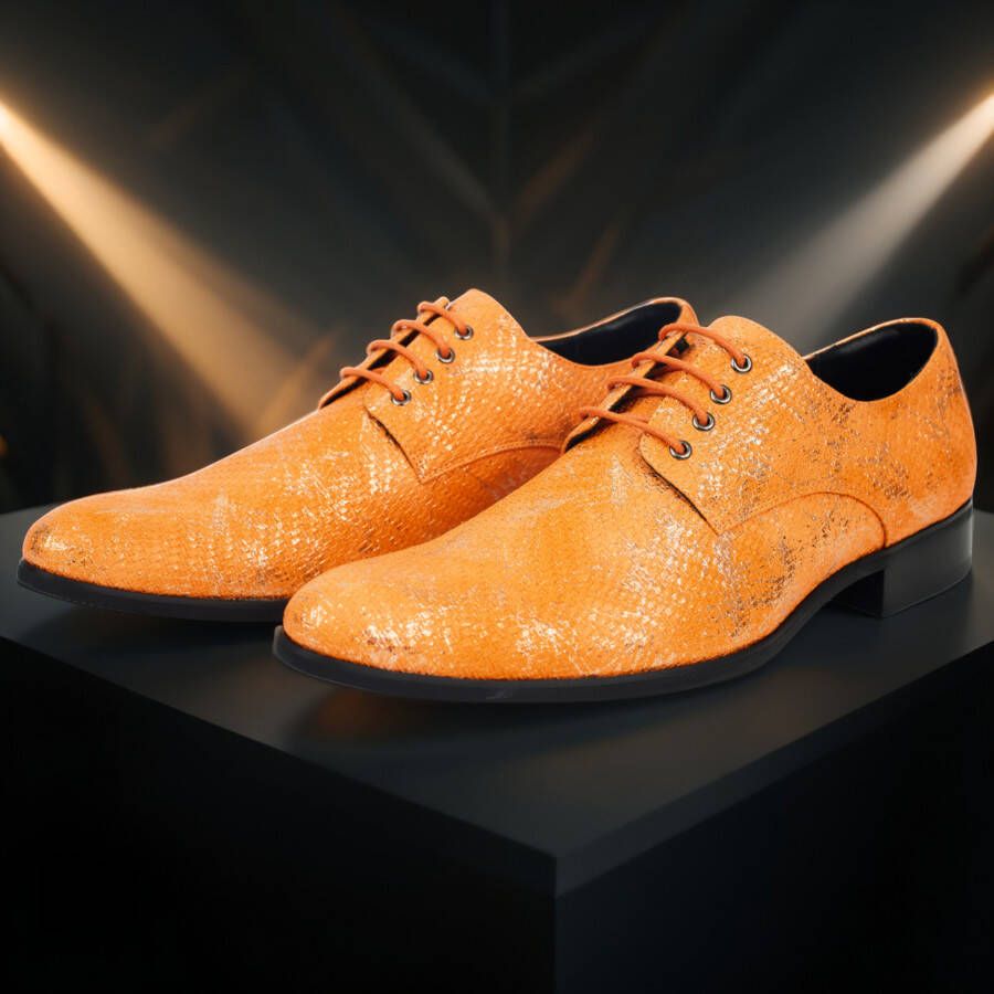 Lureaux Mandarino PRE-ORDER (MTO) Handgemaakte Nette Schoenen Voor Heren