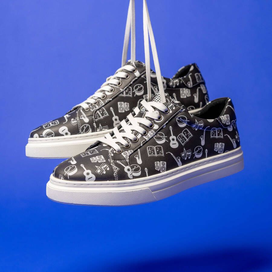 Lureaux Melo Vibes Sneakers Handgemaakte Nette Schoenen Voor Heren