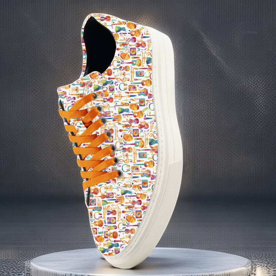 Lureaux Melody Steps Sneakers Handgemaakte Nette Schoenen Voor Heren