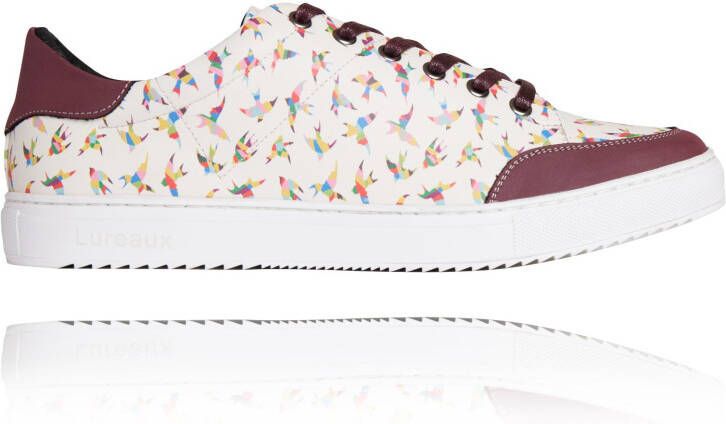Lureaux Rainbow Birdy Sneakers Handgemaakte Nette Schoenen Voor Heren