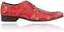 Lureaux Red Shadow Kleurrijke Schoenen Voor Heren Veterschoenen Met Print - Thumbnail 2