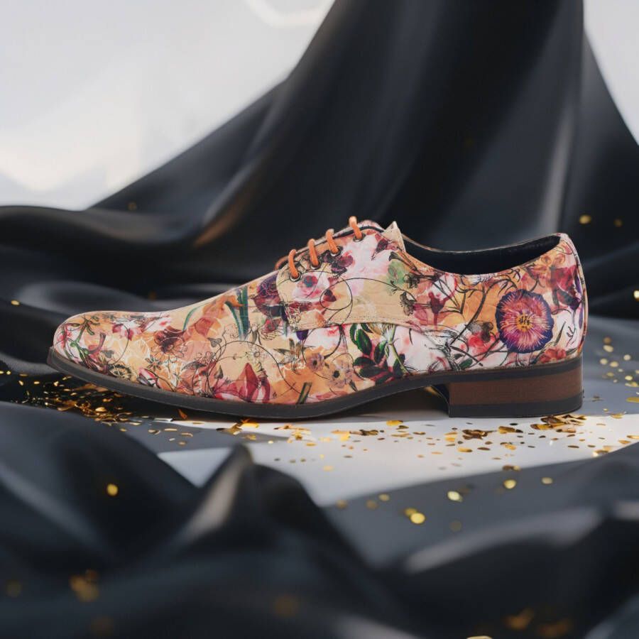 Lureaux Royal Bloom Handgemaakte Nette Schoenen Voor Heren