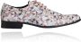 Lureaux Triangle Mind Kleurrijke Schoenen Voor Heren Veterschoenen Met Print - Thumbnail 2