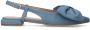 MANFIELD X INTERIEUR VAN MIES Dames Interieurvanmies Denim slingbacks met strik - Thumbnail 3