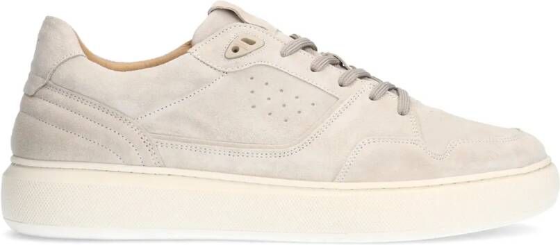 Manfield Beige suède sneakers