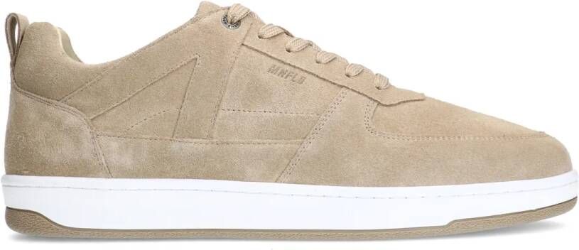 Manfield Beige suède sneakers
