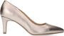 Manfield Dames Bronzen leren pumps - Thumbnail 3